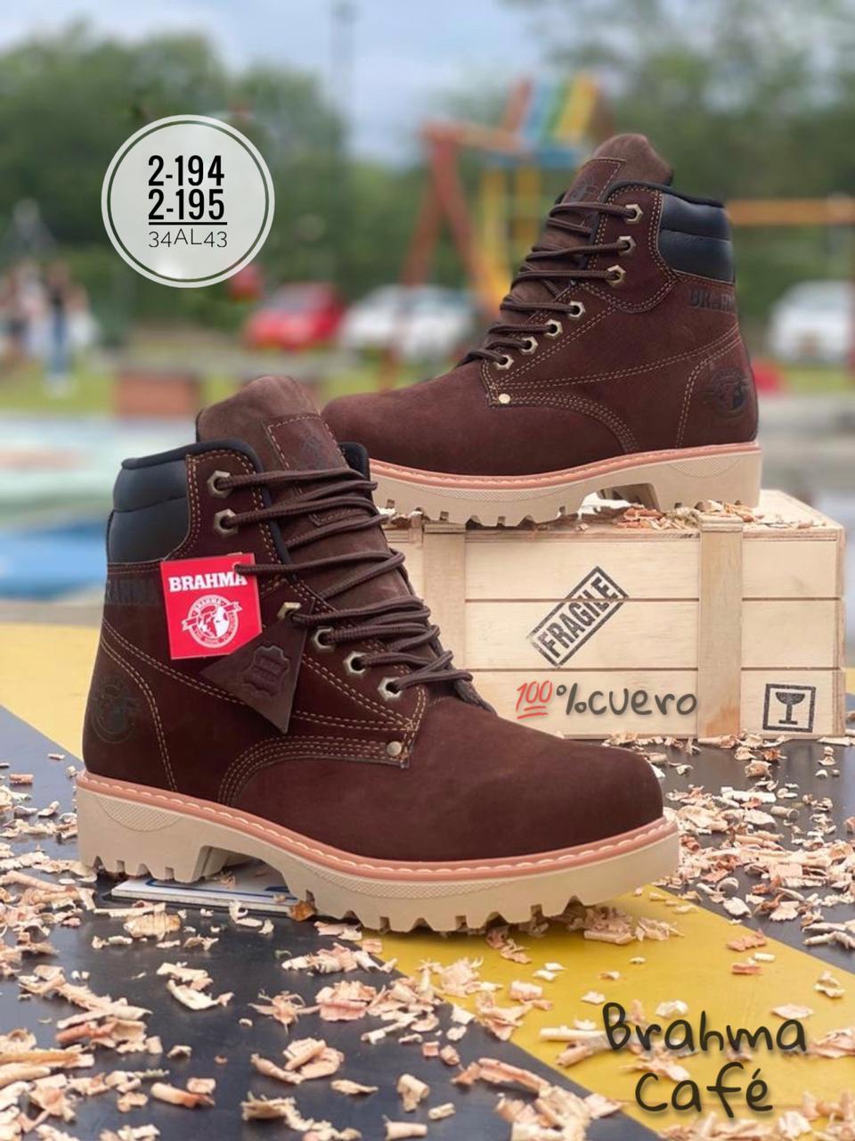 BOTA BRAMA CUERO #5