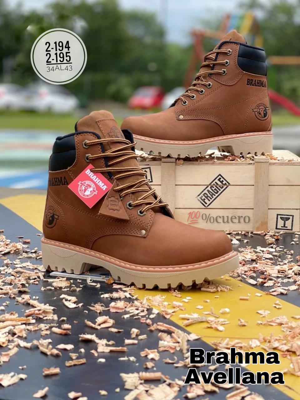 BOTA BRAMA CUERO #5