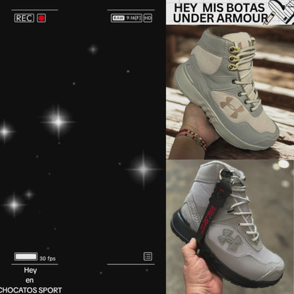 BOTA UNDER EVA # 1 GRIS